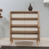 Credenza quercia 95x36x111h cm 4 ante - Agyemang