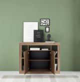 Credenza rovere 134x42x102h cm 2 ante - Angelie
