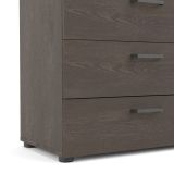Credenza rovere 140x40x81h cm 8 cassetti - Acetosella