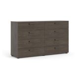 Credenza rovere 140x40x81h cm 8 cassetti - Acetosella