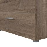 Credenza rovere 140x40x81h cm 8 cassetti - Phethai