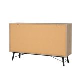 Credenza rovere 150x40x94h cm 6 cassetti - Anturio