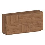 Credenza rovere 180x44x86h cm 2 ante e 3 cassetti - Avelignese