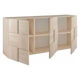Credenza rovere 181x43x84h cm 3 ante - Ulysses