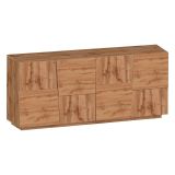 Credenza rovere 200x44x86h cm 4 ante - Arda