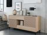 Credenza rovere cannettato 151x41x80h cm 2 ante e 2 cassetti - Abib