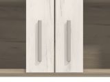 Cucina Beige Marrone Rovere Con cassetto, Elettrodomestici non inclusi, 8 Ante - Interamna