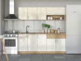 Cucina Bianco Larice Marrone Rovere Con cassetto, Elettrodomestici non inclusi, 9 Ante - Surano