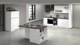 Cucina Bianco Lucido Grigio Ardesia 13 Ripiani Modulabile, un Cassetto Made in Italy - Fonti