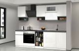 Cucina Bianco Lucido Grigio Ardesia 19 Ripiani Modulabile, un Cassetto Made in Italy - Attiko