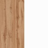Cucina Bianco Lucido Marrone Rovere Con cassetti, Elettrodomestici non inclusi, Modulabile Made in Italy - Fonti