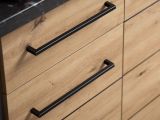 Cucina Bianco Marrone Rovere Con cassetto, Elettrodomestici non inclusi, 8 Ante - Colombo