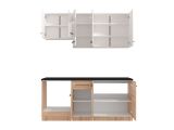 Cucina Bianco Marrone Rovere Con cassetto, Elettrodomestici non inclusi, 8 Ante - Colombo