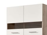 Cucina Bianco Marrone Rovere Elettrodomestici non inclusi - Taurano