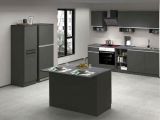 Cucina Grigio Ardesia Grigio Ardesia Con cassetti, Elettrodomestici non inclusi, Kit Made in Italy - Arlo