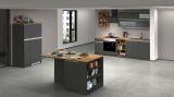 Cucina Grigio Ardesia Marrone Rovere 31 Ripiani Modulabile, 3 Cassetti Made in Italy - Appiah