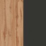 Cucina Grigio Ardesia Marrone Rovere Con cassetti, Elettrodomestici non inclusi, 5 Ante Made in Italy - Fonti