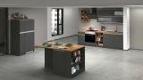 Cucina Grigio Ardesia Marrone Rovere un Cassetto 13 Ripiani, 5 Ante Made in Italy - Fonti
