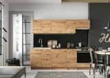 Cucina Marrone Rovere Nodi un Ripiano Modulabile, un Cassetto - Camerino