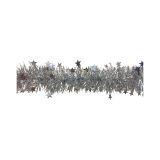 Decorazione da Natale Caloy, 1000x8 h8 cm, Argento