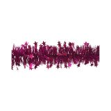 Decorazione da Natale Caloy, 1000x8 h8 cm, Fuxia