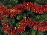 Decorazione da Natale Oberaar, Addobbo natalizio, Ornamento da natale, Decorazione festiva, Made in Italy, 1000x8 h8 cm, Rame