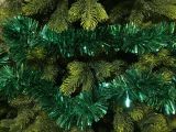 Decorazione da Natale Oberaar, Addobbo natalizio, Ornamento da natale, Decorazione festiva, Made in Italy, 1000x8 h8 cm, Verde