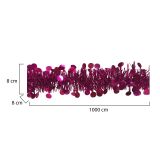 Decorazione da Natale Olaf, 1000x8 h8 cm, Fuxia