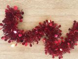 Decorazione da Natale Olaf, 1000x8 h8 cm, Rosso