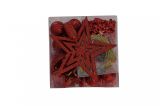 Decorazione da Natale Rosso, - Oleggio