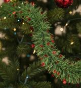 Decorazione da Natale Verde Rosso Colore Struttura Rosso, - Faedo
