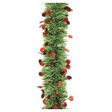 Decorazione da Natale Verde Rosso Colore Struttura Rosso, - Sotto