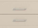Dispensa da Cucina Beige Marrone Rovere Nodi 5 Ripiani 3 Ante 60x57.5x214.5h cm, 6 Vani - Volvera