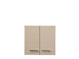 Dispensa da Cucina Beige Marrone Rovere Nodi un Ripiano 2 Ante 60x30x57h cm, 2 Vani - Volvera