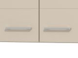 Dispensa da Cucina Beige Marrone Rovere Nodi un Ripiano 2 Ante 60x30x57h cm, 2 Vani - Volvera