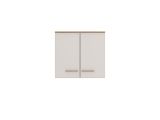 Dispensa da Cucina Beige Marrone Rovere Nodi un Ripiano 2 Ante 60x31x56h cm, 2 Vani - Saracena