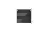 Dispensa da Cucina Grigio un Cassetto un Ripiano 60x30x57h cm, 2 Vani - Moiola