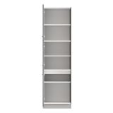 Dispensa da Cucina Nero Antracite Grigio 6 Ripiani Apertura Battente 60x58x214h cm, 3 Ante - Cochem