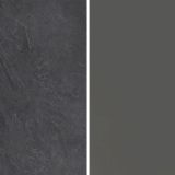 Dispensa multiuso 2 ante 30x165h cm antracite e ardesia - Atrax