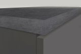 Dispensa multiuso 2 ante 30x165h cm antracite e ardesia - Atrax
