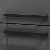 Dispensa multiuso 2 ante 30x165h cm antracite e rovere - Atrax