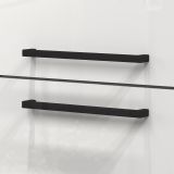 Dispensa multiuso 2 ante 30x165h cm bianco lucido e ardesia - Atrax