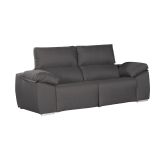 Divano 2 posti antracite 160x100x100h cm - Astrice