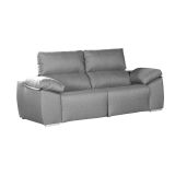 Divano 2 posti grigio 160x100x100h cm - Astrice