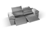Divano 2 posti grigio 160x100x100h cm - Astrice