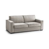 Divano 2 posti tortora 160x95x90h cm - Aglientu
