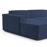 Divano 4 posti blu 240x170x70h cm - Assurte