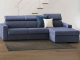 Divano 4 posti blu 260x95x85h cm - Angera