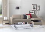 Divano 4 posti tortora 260x95x90h cm - Azechiele