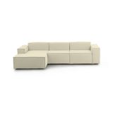 Divano 5 posti beige 300x170x70h cm - Alganibra